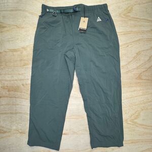 NEW Nike ACG Repel UV Green Hiking Hike Pants Sz 2XL FN2450-338